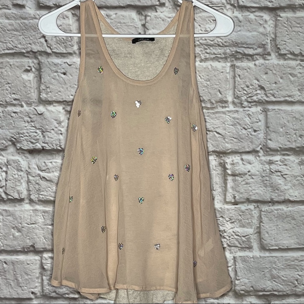 Bloom‎ Sheer Top Tank Size Small